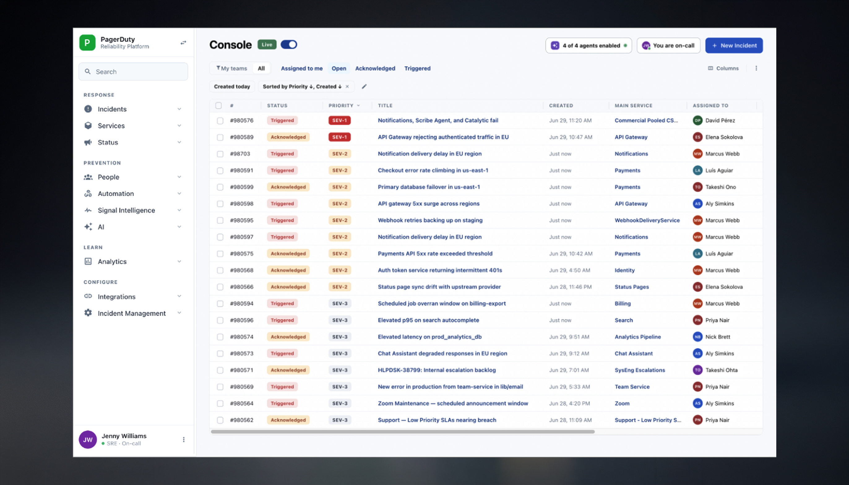 PagerDuty demo